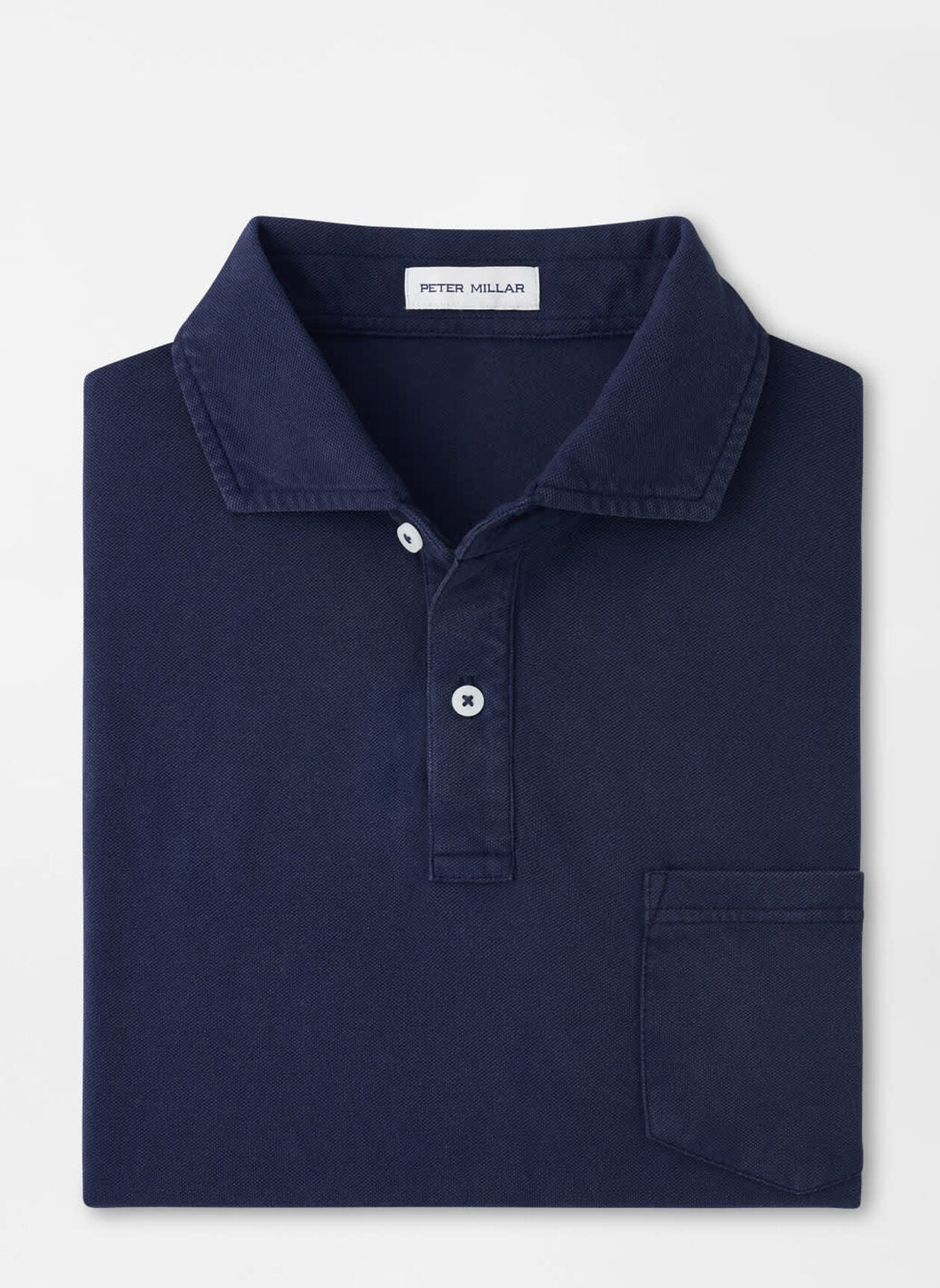 Peter Millar Everyday Pique Polo - Navy