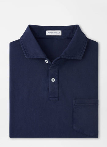 Peter Millar Everyday Pique Polo - Navy