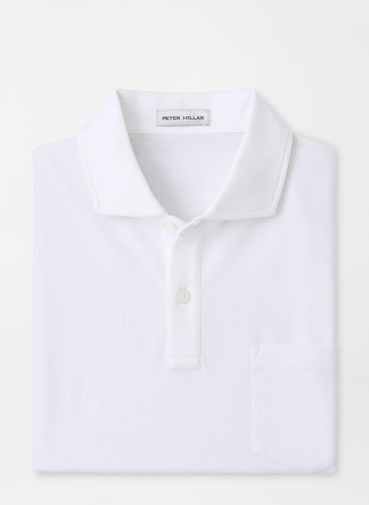 Peter Millar Everyday Pique Polo - White