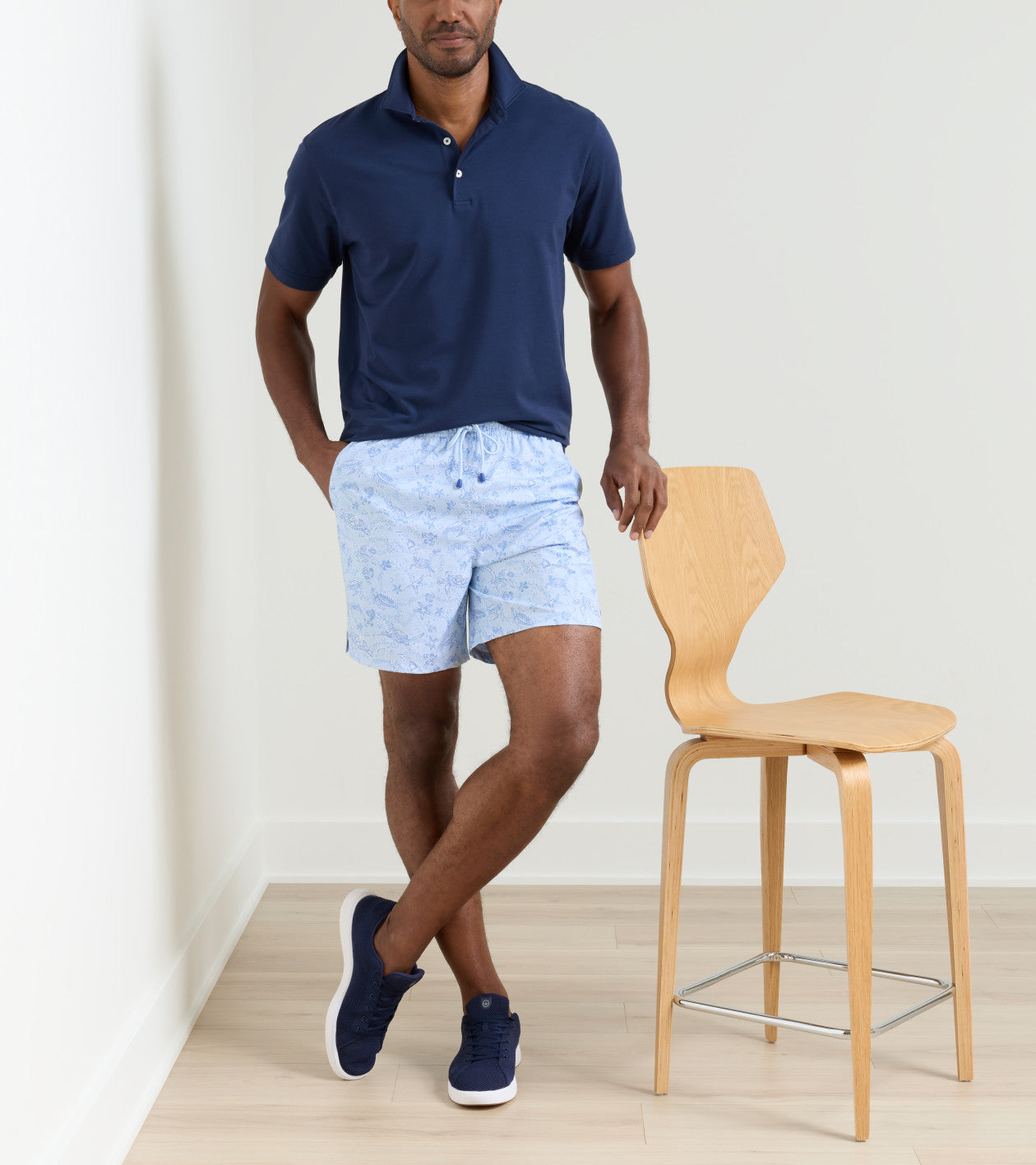 Peter Millar Oahu Swim Trunk - Stream Blue