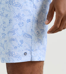 Peter Millar Oahu Swim Trunk - Stream Blue