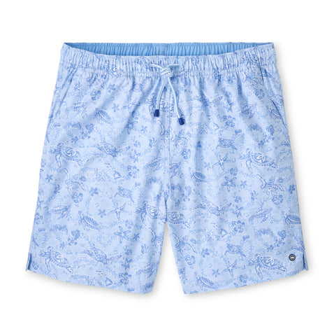 Peter Millar Oahu Swim Trunk - Stream Blue