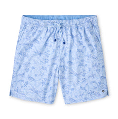 Peter Millar Oahu Swim Trunk - Stream Blue