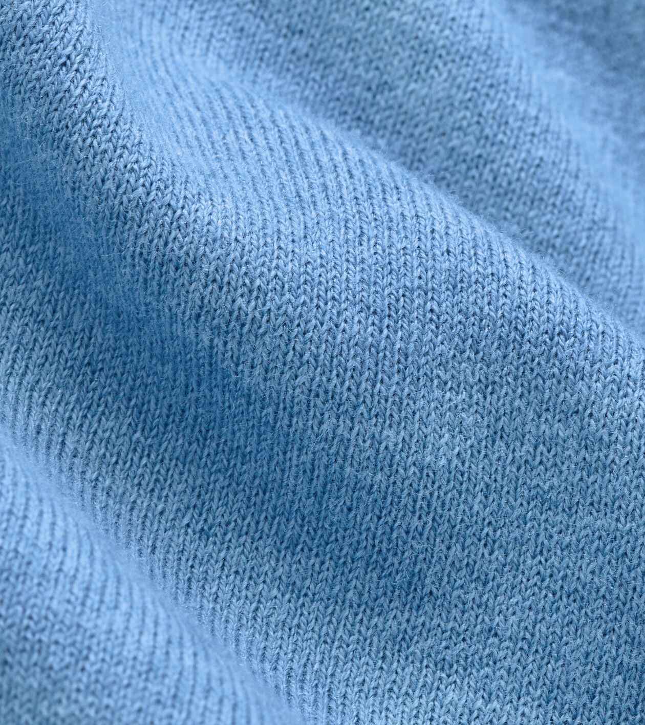 Peter Millar Coolspun Lite Birdseye 1/4 Zip Sweater - Blue Bird