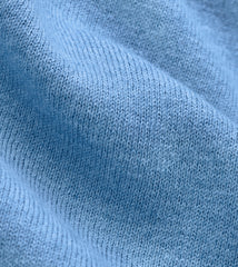 Peter Millar Coolspun Lite Birdseye 1/4 Zip Sweater - Blue Bird