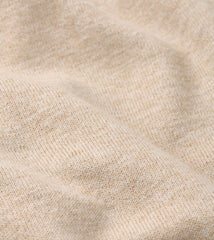 Peter Millar Coolspun Lite Birdseye 1/4 Zip Sweater - Truffle