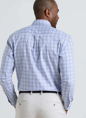 Peter Millar Simon Crown Lite Cotton Stretch Sport Shirt - Coottage Blue