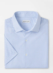 Peter Millar Cecil Performance Poplin Sport Shirt - Cloudy Blue