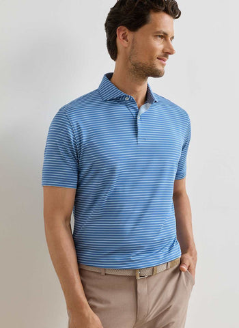 Peter Millar Keynote Performance Jersey Polo - Storm