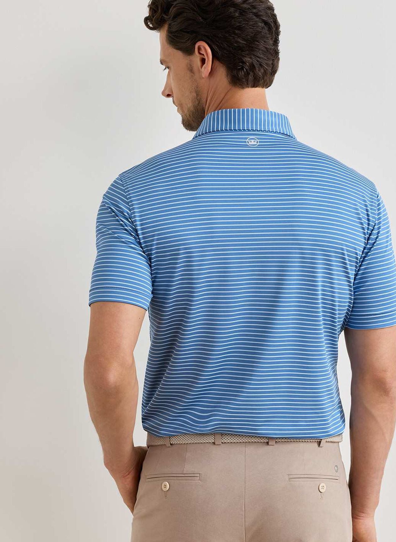 Peter Millar Keynote Performance Jersey Polo - Storm
