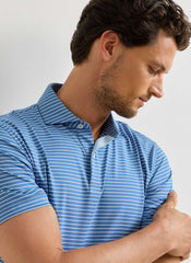 Peter Millar Keynote Performance Jersey Polo - Storm