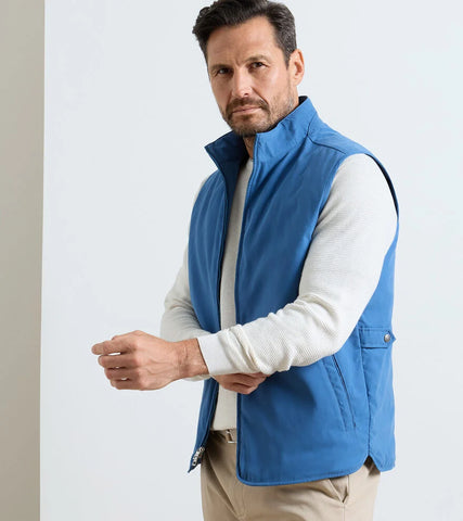Peter Millar Bleeker Vest - Windsor Blue