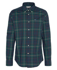 Barbour Weatheram Tailored Tartanshirt - Green Loch