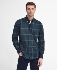 Barbour Weatheram Tailored Tartanshirt - Green Loch