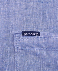 Barbour Nelson Short Sleeve Summer Shirt - Blue