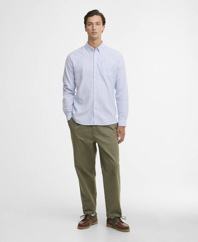 Barbour Nelson Striped Summer Fit Shirt - Blue