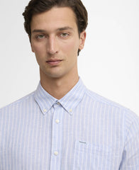 Barbour Nelson Striped Summer Fit Shirt - Blue