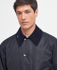 Barbour Beaufort Wax Jacket - Navy