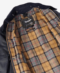 Barbour Beaufort Wax Jacket - Navy