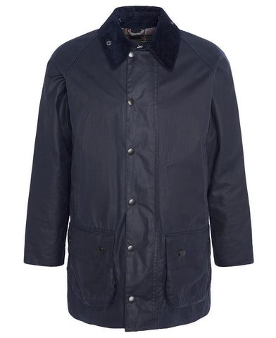 Barbour Beaufort Wax Jacket - Navy