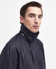 Barbour Ashby Wax Jacket - Navy