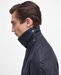 Barbour Ashby Wax Jacket - Navy