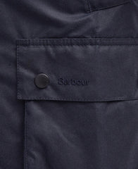 Barbour Ashby Wax Jacket - Navy