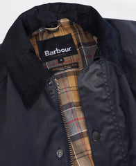 Barbour Ashby Wax Jacket - Navy