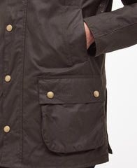 Barbour Ashby Wax Jacket - Olive