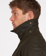 Barbour Ashby Wax Jacket - Olive