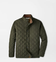Peter Millar Suffolk Coat - Dark Olive