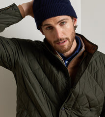 Peter Millar Suffolk Coat - Dark Olive