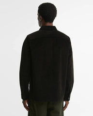 Barbour Tartan Trim Cord Overshirt - Olive