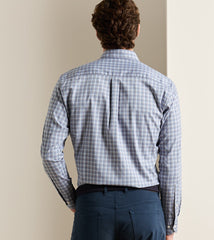 Peter Millar Lincoln Crown Iite Cotton Stretch Sport Shirt - Navy
