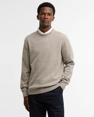 Barbour Essential Patch Crew - Stone