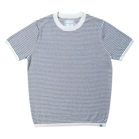 Long Wharf SeaWell Beach Stripe Tee - Cream