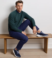 Peter Millar Cradle Pique Performance Crewneck - Pine Brook