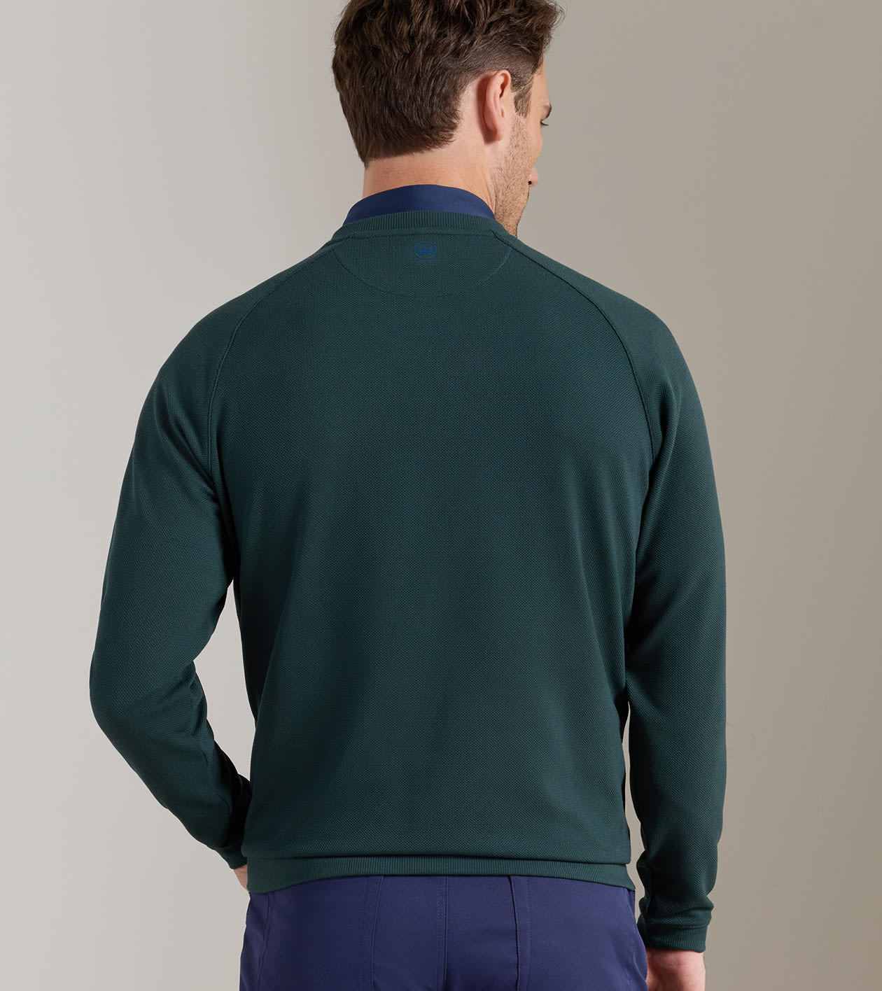 Peter Millar Cradle Pique Performance Crewneck - Pine Brook