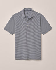 Johnnie-O Performance Jersey Polo Lyndonn Stripe - Navy