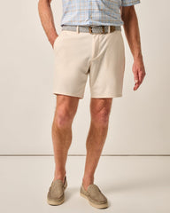Johnie-O Jupiters Stretch Cotton Performance Shorts - Sand