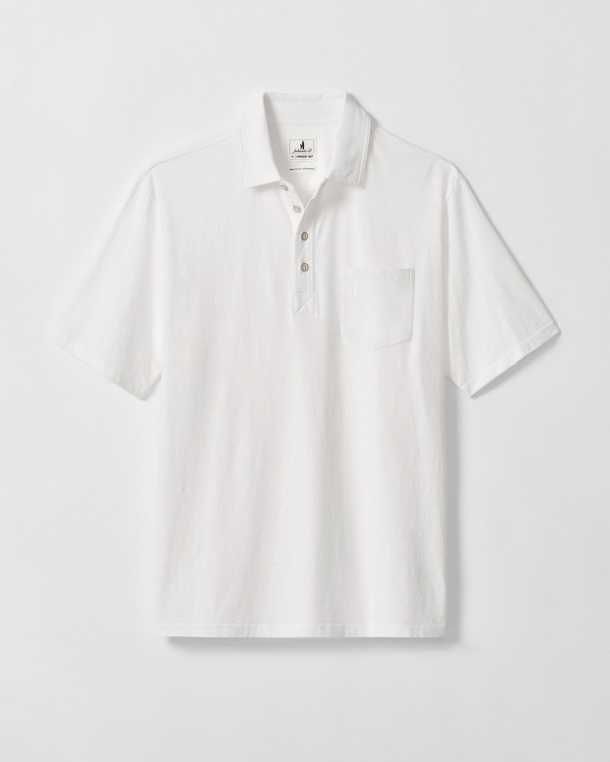 Johnnie-O Original 4 Button Polo - Coastal Wash White