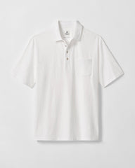 Johnnie-O Original 4 Button Polo - Coastal Wash White
