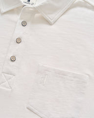 Johnnie-O Original 4 Button Polo - Coastal Wash White