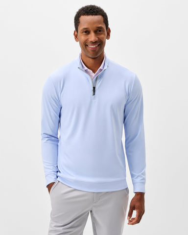 Johnnie-O Weston Performance 1/4 Zip - Kona