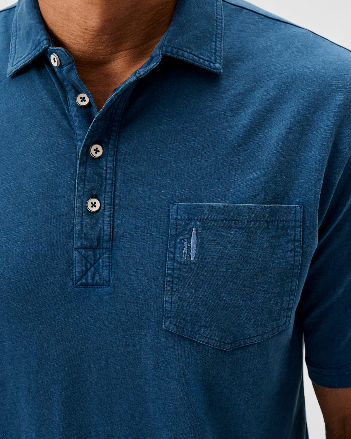 Johnnie-O Original 4 Button Polo - Coastal Wash Sport Navy