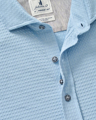 Johnnie-O Hangin' Out Knit Button Down Shirt - Surfsucker Big Sky