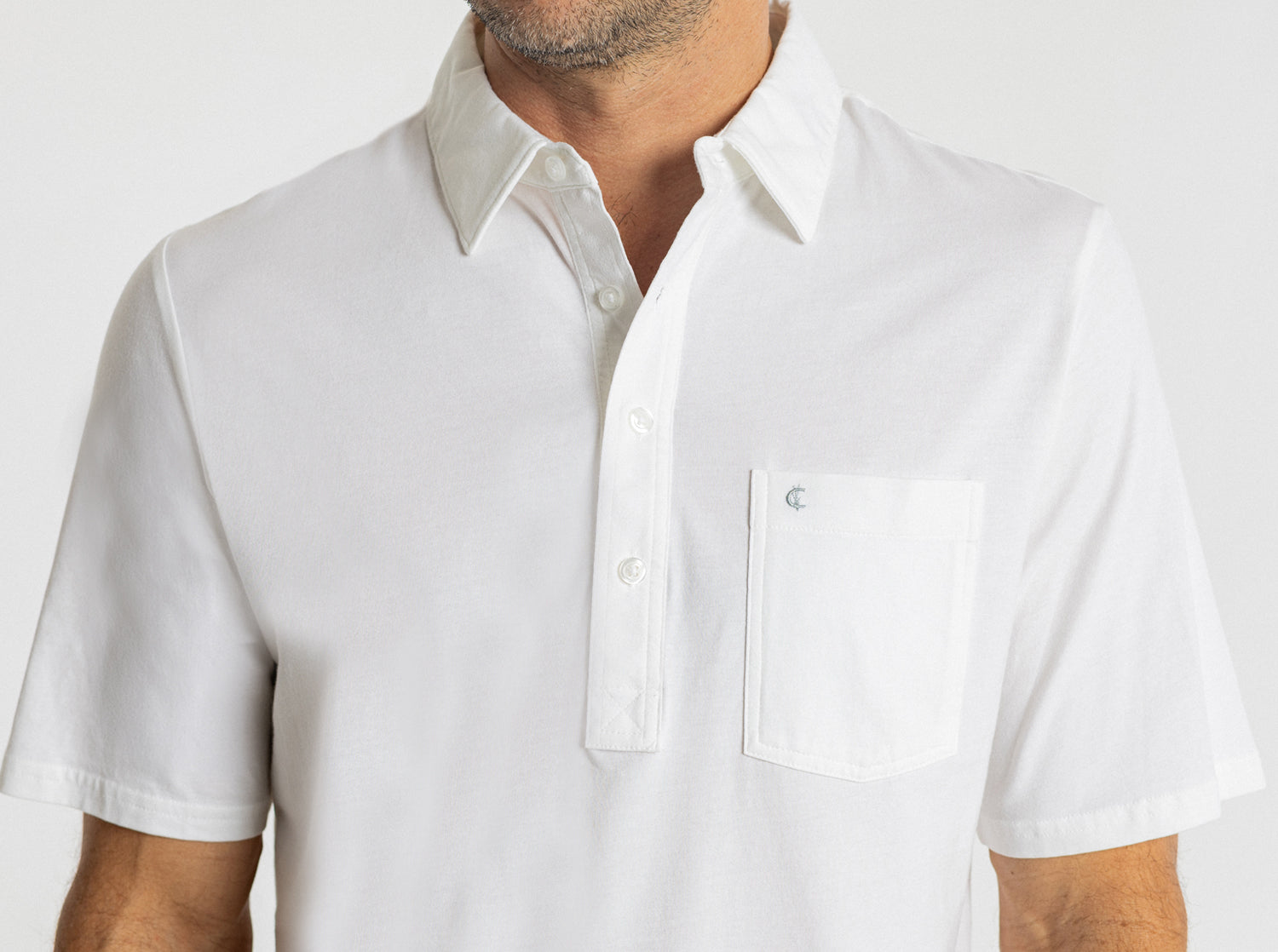 Criquet Top Shelf Players Shirt - White