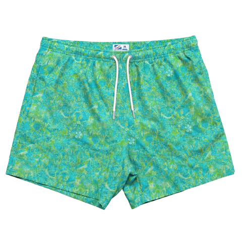 Bermies Tropical Hideaway 5.5" Swim Trunk