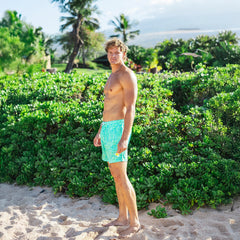 Bermies Tropical Hideaway 5.5" Swim Trunk
