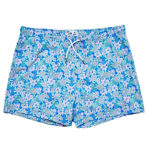 Bermies Turtle Bay 4" Swim Trunks